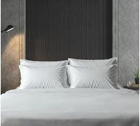BLUZIMAN® Set Lenzuola Matrimoniali Premium, Prodotto in Spagna, Completo Letto 100% Cotone Egiziano a 400 fili, Sotto con Angoli, Lenzuola Sopra e 2 Federe 120x45cm (Bianco, Letto 200)