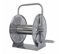 BLWOTMOR Avvolgitubo da Giardino Portatubo Avvolgitore Supporto Carrello Tubo in Acciaio Inossidabile Resistente Alle Intemperie con Riavvolgimento Scorrevole