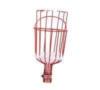 BLWOTMOR Cesto Raccoglifrutta, Accessorio per Afferrare, Robusto Strumento per Il Giardinaggio, Strumento per Raccogliere Alberi da Frutto, per Giard, Rosso