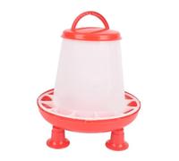 BLWOTMOR Chicken Feeder Automatico con Contenitore Distributore di Mangime E Acqua di Pollame Ciotola per Quaglie E Pappagalli Fornitura per Galline Adatto PE, Alimentatore da 1.5 kg