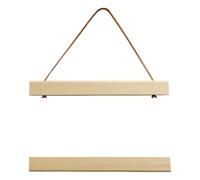 BLWOTMOR Cornice ca in Legno Minimalista Appendi Poster in con Calamita Ci Appendi Poster co per Artisti, 51 Cm, Moderno Minimalista