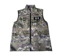 BLWOTMOR Handler Training Vest Gilet Addestratore Cani Multi Tasche Estivo in Nylon Robusto Giacca Senza Maniche con Ampio Spazio Portaoggetti Materiale Antist, M