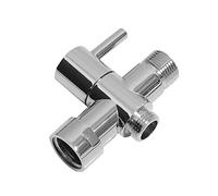 BLWOTMOR Miscelatore Doccia Valvola Deviatrice Testa Rubinetto Ottone Solido Resistente Alla Corrosione Finitura Manico Metallo Adatto per Bagno Uso, 7/8