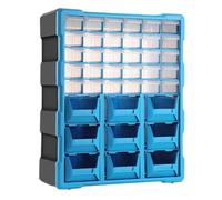 BLWOTMOR Mobile Contenitore per Componenti con 39 Cassetti, Ideale per La Stanza Dei Lavori Manuali E Degli Accessori.