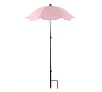 BLWOTMOR Ombrellone per Piante Parasole Copertura Tenda Schermatura Solare in Poliestere E Ferro Protegge Fiori Sensibili Adatto per Balcone Terrazza Giardino Cortile, Pink