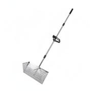 BLWOTMOR Paletta da Sabbia per Spiaggia Cacciatore di Setaccio Raccoglitore Rastrello con Filtro a Maglia Ampia Adatta per Ricerca Cimeli Pulizia Arenili Giardinaggio, Acciaio Inox 201