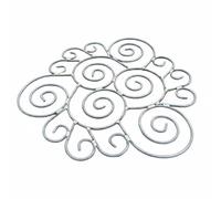 BLWOTMOR Supporto Piante Peonie Gabbia Palo Sostegno in Ferro per Uso Interno Ed Esterno con Forma a Spirale Che Protegge i Fiori E Facilita La Manutenzione, Moderno, Industriale, Spirale-A