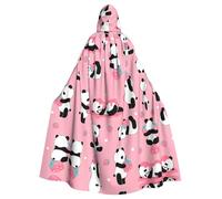 BLWSLC 1 mantello con cappuccio per feste e feste di Halloween, con stampa, per feste e spettacoli teatrali, 20250211202636