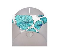 BLWSLC Aoba - Set di biglietti d'auguri con busta, 15,2 x 10,2 cm, colore: grigio