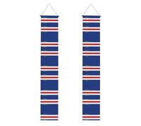 BLWSLC Bandiera di Capo Verde Banner decorativo - un must per feste di laurea e celebrazioni sia interne che esterne