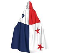 BLWSLC Bandiera di Panama fantasia mantello con cappuccio è perfetto per Halloween, carnevale, feste a tema e anche come un costume da vampiro.