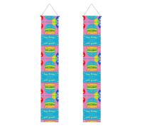 BLWSLC Banner decorativo con palloncino di buon compleanno: un must per feste di laurea e celebrazioni sia interne che esterne