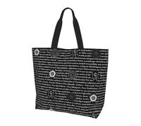 BLWSLC Borsa a tracolla con motivo floreale giallo con api gnomo, borsone da viaggio per lo shopping, la spiaggia e il fitness, Ispirazione soprannaturale, Taglia unica