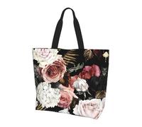 BLWSLC Borsa a tracolla Words Stripes Yacht Pattern, organizer riutilizzabile, adatta per viaggi, palestra e yoga., Rosa Peonia, Taglia unica