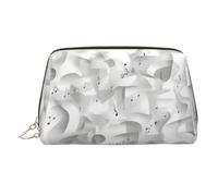 BLWSLC Borsa cosmetica portatile stampata con note di salto grande borsa da toilette da viaggio adatta per viaggi e uso quotidiano