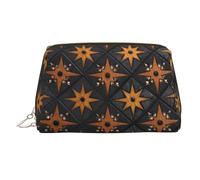 BLWSLC Borsa cosmetica portatile stampata di scintille che volano grande borsa da toilette da viaggio adatta per viaggi e uso quotidiano