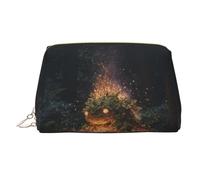 BLWSLC Borsa cosmetica portatile stampata mostro incandescente grande borsa da toilette da viaggio adatta per viaggi e uso quotidiano