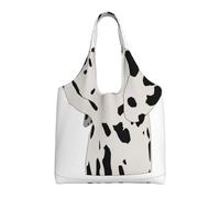 BLWSLC Borsa in tela con stampa dalmata per pendolari e sport, adatta per viaggi, pendolarismo o shopping