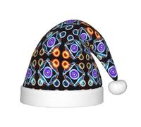 BLWSLC Cappelli natalizi stampati con stelle cosmiche per bambini, cappelli decorativi adatti per Natale, feste di Capodanno, ecc.