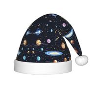 BLWSLC Cappelli natalizi stampati della famiglia solare per bambini, cappelli decorativi adatti per Natale, feste di Capodanno, ecc.