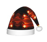 BLWSLC Cappello natalizio per bambini stampato con giraffa naturale al tramonto adatto per feste e abbigliamento invernale all'aperto
