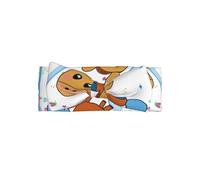 BLWSLC Ciabatta da ascolto con fiocco stampato, adatta per neonati, neonati e bambini, accessori per capelli con fiocco per bambini