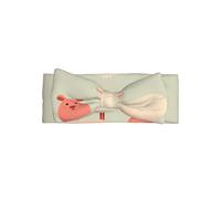 BLWSLC Coppia di fasce per capelli con fiocco stampate, adatte per neonati, neonati e bambini, accessori per capelli con fiocco per bambini