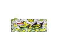 BLWSLC Duck Flock Game Fascia con fiocco stampato, adatta per neonati, neonati e bambini, accessori per capelli con fiocco per bambini