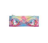 BLWSLC Fascia per capelli con fiocco arcobaleno e unicorno, un accessorio per capelli per neonati e neonati, adatta per bambini da 0 a 6 mesi