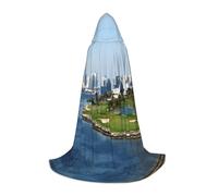 BLWSLC Golf Yacht Club - Mantella con cappuccio per cosplay, travestimento e feste