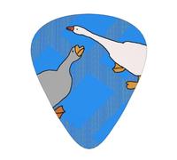 BLWSLC Grey Goose - Plettri per chitarra acustica, elettrica e musicisti, 12 plettri in 3 diversi spessori