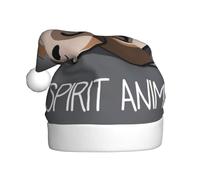 BLWSLC Il mio animale sprirt stampato adulto cappello di Natale decorazione cappello adatto per spettacoli teatrali feste di vacanza