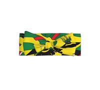 BLWSLC Jamaican Elements Fascia per capelli con fiocco, accessorio per capelli per neonati e neonati, adatto per bambini da 0 a 6 mesi