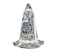 BLWSLC Mantello con cappuccio con stampa di balene blu scuro, ampio mantello con cappuccio per le vacanze, perfetto per adolescenti e feste in famiglia, 3 taglie M disponibili