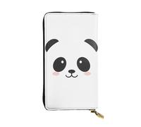 BLWSLC Pochette lunga a forma di panda con cerniera, porta carte, portamonete da viaggio portatile, adatta per viaggi e uso quotidiano