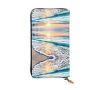 BLWSLC Pochette lunga con cerniera, porta carte, portamonete da viaggio, adatta per viaggi e uso quotidiano