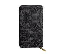 BLWSLC Pochette lunga con cerniera, porta carte, portamonete da viaggio portatile, adatta per viaggi e uso quotidiano