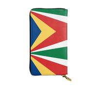 BLWSLC Pochette lunga da polso con bandiera delle Seychelles stampata, adatta per escursioni, viaggi, escursioni
