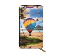 BLWSLC Pochette lunga da polso Hawaii Hot Air Balloon stampata lunga pochette adatta per gite, viaggi, escursioni