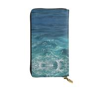 BLWSLC Pochette lunga Il portafoglio con cerniera stampato Deep Ocean adatto per viaggi e partecipare a banchetti