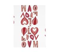 BLWSLC Set di biglietti di auguri blu con busta, 15,2 x 10,2 cm, con lettere d'amore, inviti per matrimonio/compleanno