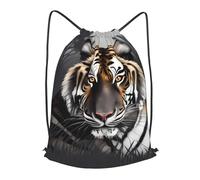 BLWSLC Tiger at rest - Zaino sportivo con coulisse, ideale per palestra e viaggi