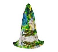 BLWSLC Tropical Fish - Mantello con cappuccio stampato per cosplay, perfetto per cosplay, essenziale per le vacanze, taglia L