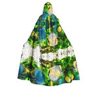 BLWSLC Tropical Fish Stampato Party Cappuccio Mantello Adulto Vacanza Con Cappuccio Mantello Adatto Per Spettacoli E Feste