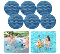 BlyeMichdi 6 Pezzi Spugna Assorbente Olio per Vasca Idromassaggio, Palline Filtranti per Piscina, Assorbitore di Schiuma, Essere Riutilizzato, Spugna Assorbente per Assorbe Schiuma, Grasso Corporeo