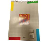 BM 0100208 - Blocco Notes Spiralato Lato Corto 210x297mm 90gram 50fg 5mm Color bm