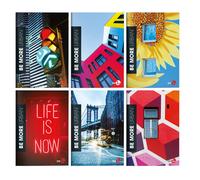 BM - 0122291 - Maxiquaderno Be More Urban - A4 - 36+2 fogli - 100 gr - 5 mm - BM - 99998 - Conf. da 10 Pz. - 0122291