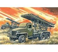 BM-13-16N WWII Soviet Multiple Launch Rocket System 1943-1945 1:35 ICM35512 - ic