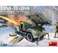 Modellino Camion Bm-8-24 Based On 1,5t MiniArt 35259 1/35ème Char