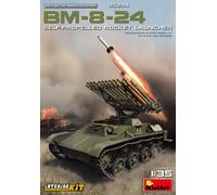 Bm-8-24 Self-propelled Rocket Launcher 1:35 Plastic Model Kit MA35234 MINIART